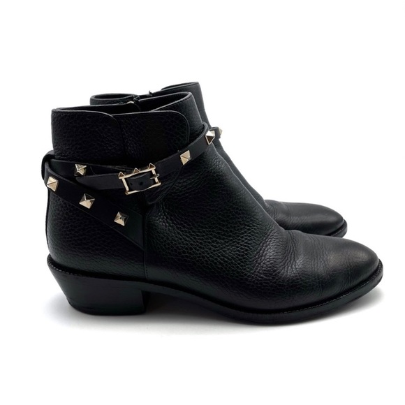Valentino style studded boots - Picture 2 of 6